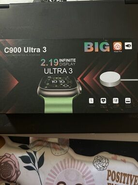 C900 Ultra 3 Smartwatch - Black
